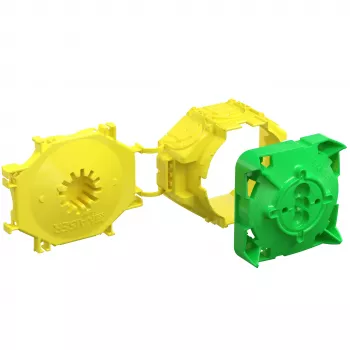 Kaiser Betonbau B1 Wall Light Connection Box 2-Part 1248-01
