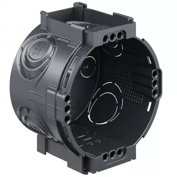 Kaiser Elektro UP1 Flush-Mounted Device Box 4x3 1055-05 with Screw Domes
