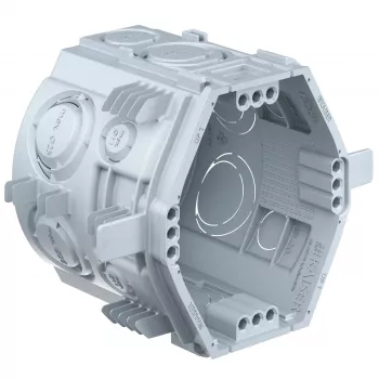 Kaiser Elektro Flush-Mounted Device Connection Box 1555-06UP1 Fixed Clamping Ribs 4x3