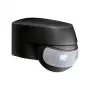 ESYLUX MD 200 Passive Infrared Motion Detector, 12 m Range, Wall-Mounted, Black, IP44, 2000 Lux, 2.5 m