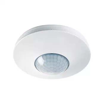 ESYLUX PD-C360i/8 Passive Infrared (PIR) Sensor, Ceiling Mount, 8 m Range, White, Wired