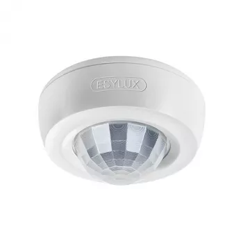ESYLUX Ceiling Presence Detector 360° Surface-Mounted 24m Zero-Crossing Switching PD 360/24