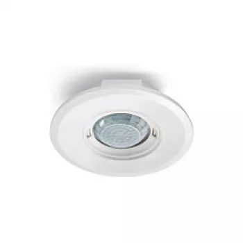 ESYLUX PD-FLAT 360i/8 Presence Detector, Wired, 50 m², Ceiling, White, IP20, 3 m