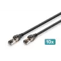 DIGITUS CAT 8.1 S-FTP Patch Cable, Cu, LSZH, 0.5 m, Grey