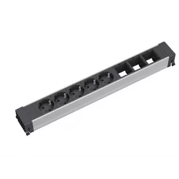 Bachmann CONFERENCE Power Input Module with Wieland GST18i3 Connector, Black