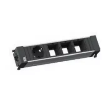 Bachmann CONFERENCE / TOP FRAME Mounting Frame for Power Strip - Black