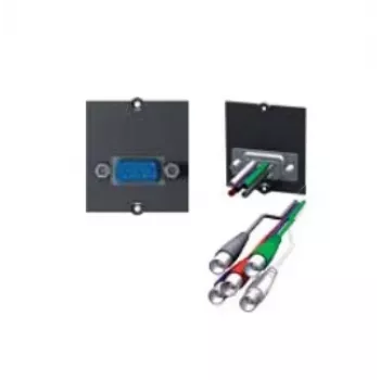 Bachmann Custom Module 1 x VGA - Modular Faceplate Snap-In