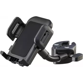 K&M 19761 Smartphone Holder for Smartphones & Other Devices (360° Rotatable) - Black