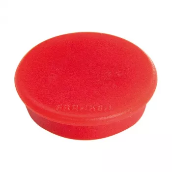 FRANKEN Magnet HM20 01 Round 24mm Red 10 Pieces/Pack