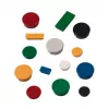 FRANKEN Magnet HM20 01 Round 24mm Red 10 Pieces/Pack