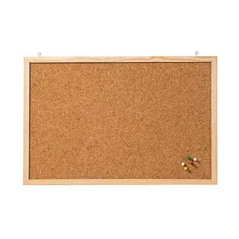 FRANKEN CC-KT6080E Cork Board 60x80cm Natural Wood Frame