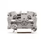 WAGO 2004-1201 Through Terminal Block, 2-Conductor, 800 V, 32 A, Gray, 6.2 mm Width, CAGE CLAMP