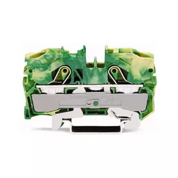 WAGO 2010-1207 Through Terminal Block, 10 mm², Gray, CAGE CLAMP®