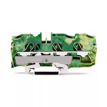 WAGO 2010-1307 TOPJOB S 3-Conductor Through Terminal Block, 10 mm Width, 89 mm Height, 36.9 mm Depth, Gray, 0.5-16 mm², 1000 V, 76 A