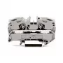 WAGO 2016-1201 Through Terminal Block, 16 mm², 800 V, Gray, Push-in CAGE CLAMP