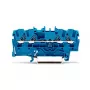 WAGO 2002-1404 Through Terminal Block, 2-Conductor, 800V, 24A, Gray, Push-in CAGE CLAMP