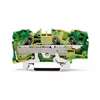 WAGO 2006-1307 End Plate for TOPJOB® S 2006 Series, Gray, 7.5 mm Width, 73.5 mm Height, 32.9 mm Depth