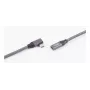ShiverPeaks USB 3.2 Extension Cable 90° Angled Type-A Male to Female 0.25 m Black