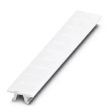 Phoenix Contact ZB 6 Zack Marker Strip, Numbering 31-40, 10 Markers, White, 6.2 mm Pitch