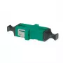 Telegärtner Modular Input Keystone Module RJ45 Cat.6A Shielded Green 1 Port