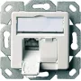 Telegärtner AMJ45 Data Outlet Module Cat5e 2xRJ45 Shielded White