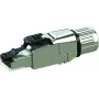 Telegärtner MFP8 IE Cat.6A RJ45 Plug Field Installable Tool-less Shielded Connector AWG24-26/27 T568B J00026A5003
