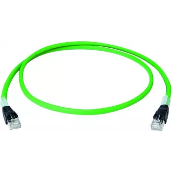 Telegärtner Cat6a S/FTP Patch Cable 2m Green