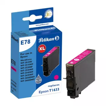 Pelikan Compatible Ink Cartridge for Epson T1633 Magenta (3.1 ml) - 1 Pack