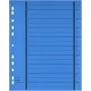 WEKRE 50 Dividers, A4, 190 g/m2, Blue (951040850IF)
