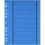 WEKRE 50 Dividers, A4, 190 g/m2, Blue (951040850IF)