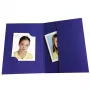 DAIBER 12102 1x100 Daiber Folders, Blue for Passport Pictures, 3 Sizes