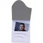 DAIBER Wave Collection Folder A4 White Linen 100-Pack 16019