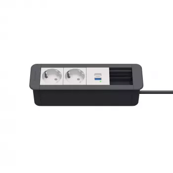 Kindermann CP Office Frame 4-FA 2x Power/USB