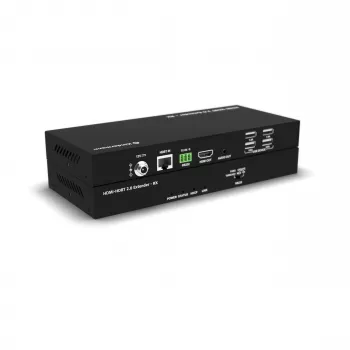 Kindermann HDMI-HDBT 2.0 Extender - Receiver - RS-232 - USB 2.0