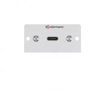 Kindermann Konnect Alu 50 USB-C USB 4 Compatible Docking Station