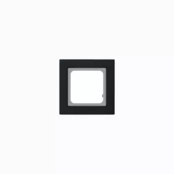 Kindermann Switch Frame Gira E2 Black 1-gang