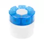 First Aid Only Pill Box with Pill Splitter Blue White