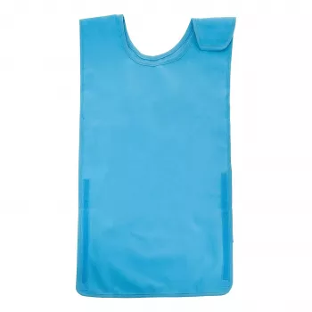 First Aid Only Patient Bib Blue Individually Adjustable 1 Piece