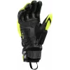 LEKI WCR Venom SL 3D Ski Racing Gloves Black/Yellow Size 10.0 (XL)
