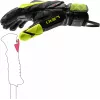 LEKI WCR Venom SL 3D Ski Racing Gloves Black/Yellow Size 10.0 (XL)