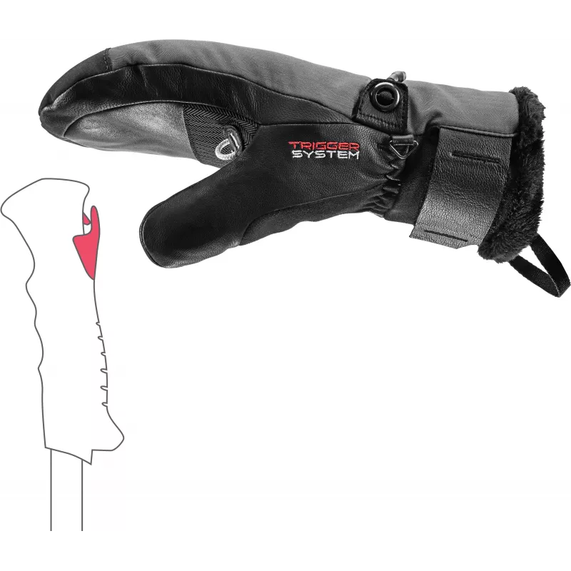 LEKI Lantana 3D GTX Women Mitt Black 6.5