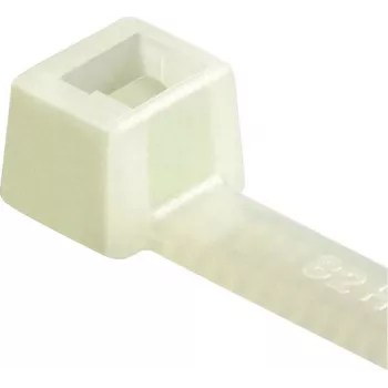 HellermannTyton T30R Cable Tie, Natural (Transparent), 150 mm, 3.5 mm, 1.2 mm, 100 Pieces