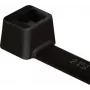 HellermannTyton T-Series Internally Serrated Cable Tie, 365mm x 7.6mm, Black, PA66, 100 Pack (111-14860)