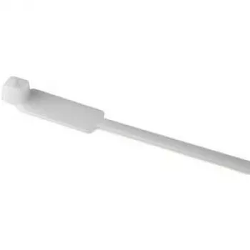 HellermannTyton 111-85019 T-Series Cable Tie, Polyamide 6.6, Transparent, 203mm Length, 4.6mm Width, 1.2mm Thickness, 100 Pack