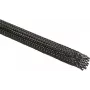 HellermannTyton Helagaine HEGPX30 Braided Sleeve, 30mm Nominal Diameter, 19-45mm Bundle, Polyester (PET), Black, -50 to 150°C, UL Compliant