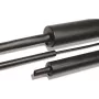 HellermannTyton 323-50750 Heat Shrink Tubing with Adhesive, Black, 75 mm (Supplied), 22 mm (Recovered), 4:1 Shrink Ratio, 1 m Length