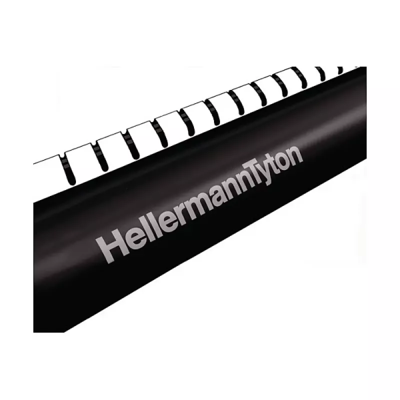 HellermannTyton 450-20001 Heat Shrink Tubing - Black - 50 cm - 43 mm - 10 mm - 1 Piece