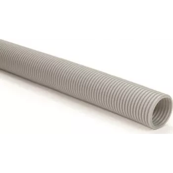 HellermannTyton IWS17-PE-GY 50 Corrugated Conduit, Grey, 50m