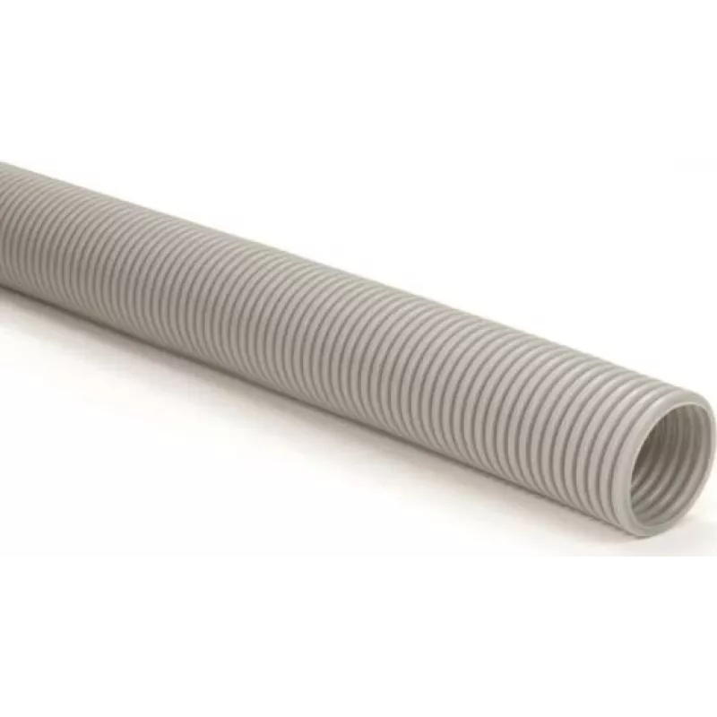 HellermannTyton IWS29-PE-GY Flexible Corrugated Conduit, PE, Grey, 29.3mm OD, 25m