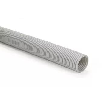 HellermannTyton IWS50-PE-GY 25 Corrugated Conduit, PE, Grey, 50 mm, 25 m